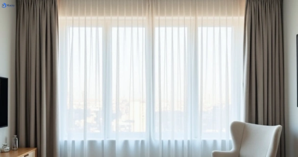 Freshly steam cleaned curtains in gowanbrae-vic QLD